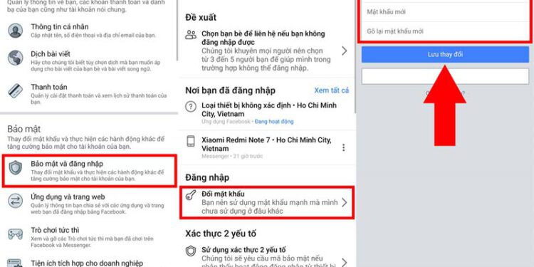 Cách đổi mật khẩu facebook trên điện thoại đơn giản 2024
