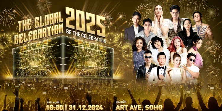 Countdown tại The Global City: Sân khấu lập phương khổng lồ và trải nghiệm độc đáo